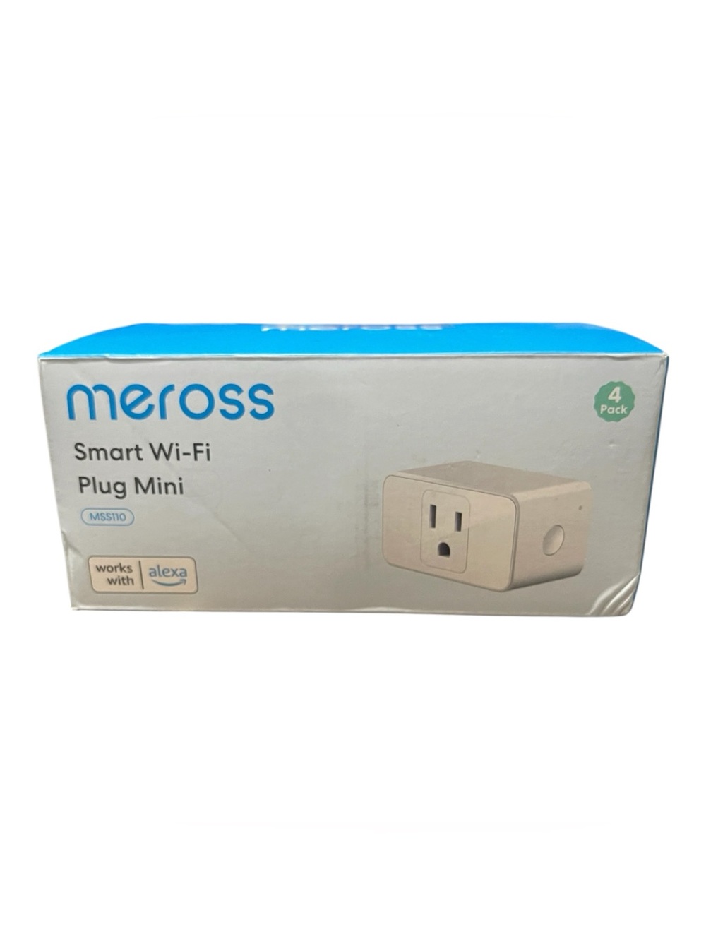 NIB Meross Smart Wi-Fi Plug Mini 4-Pack | Works with Alexa & Google Assistant